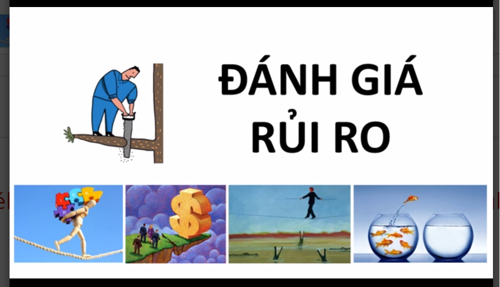 ĐÁNH GIÁ RỦI RO TRONG AN TOÀN LAO ĐỘNG