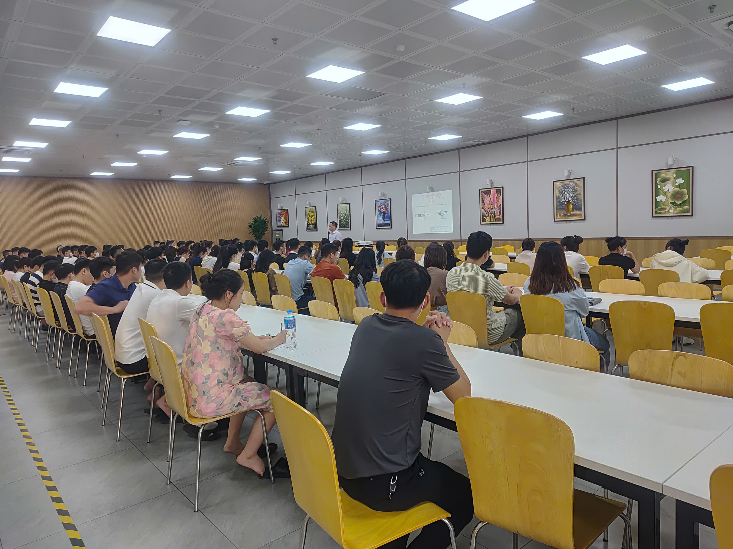 HUẤN LUYỆN AN TOÀN, VỆ SINH LAO ĐỘNG TẠI CÔNG TY TNHH GEORIM TECH VINA