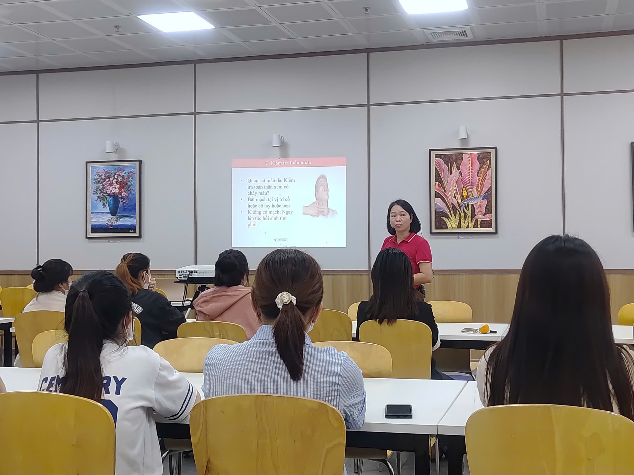 HUẤN LUYỆN AN TOÀN, VỆ SINH LAO ĐỘNG TẠI CÔNG TY TNHH GEORIM TECH VINA