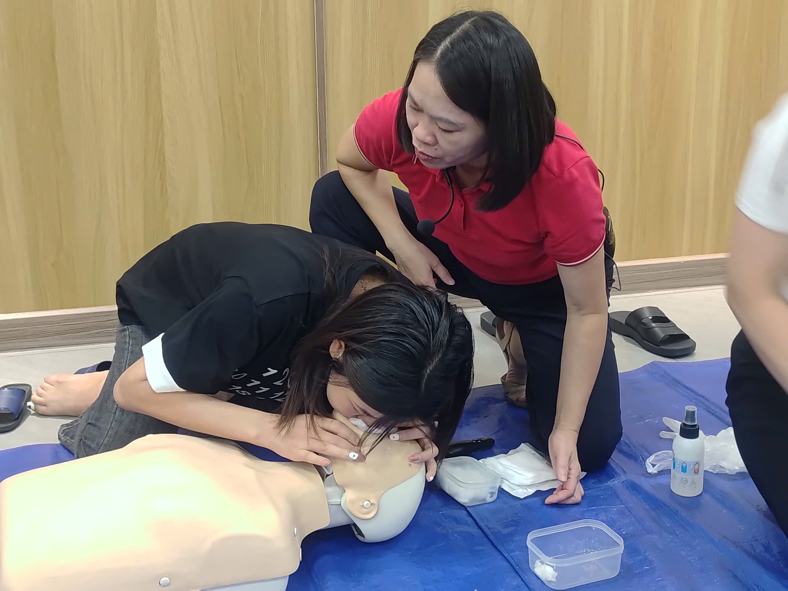 HUẤN LUYỆN AN TOÀN, VỆ SINH LAO ĐỘNG TẠI CÔNG TY TNHH GEORIM TECH VINA